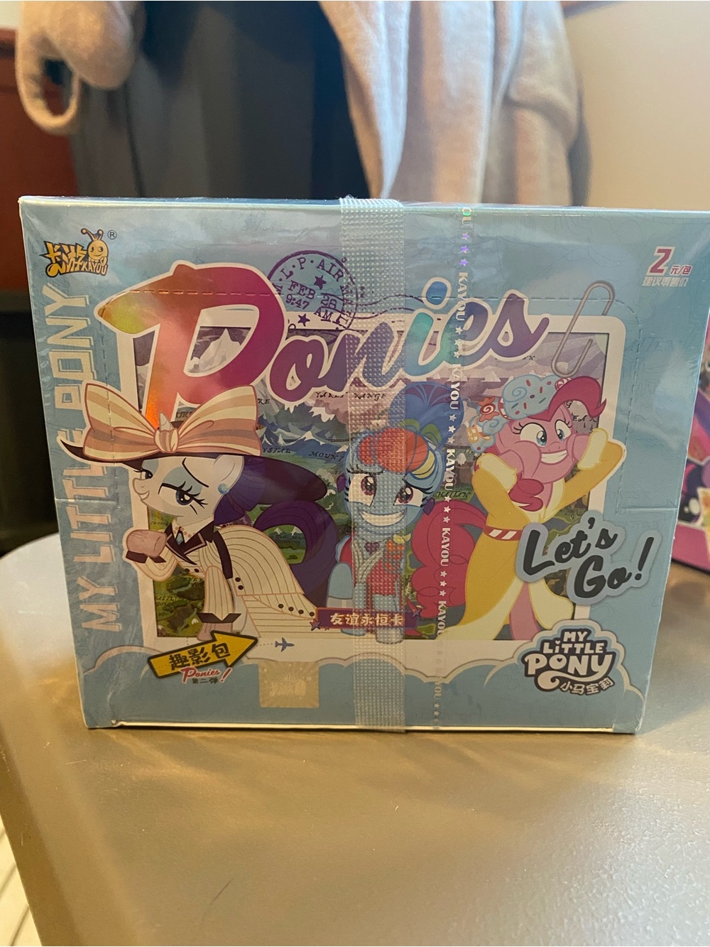 Hasbro My Little Pony Collector Cards- Unopened Box